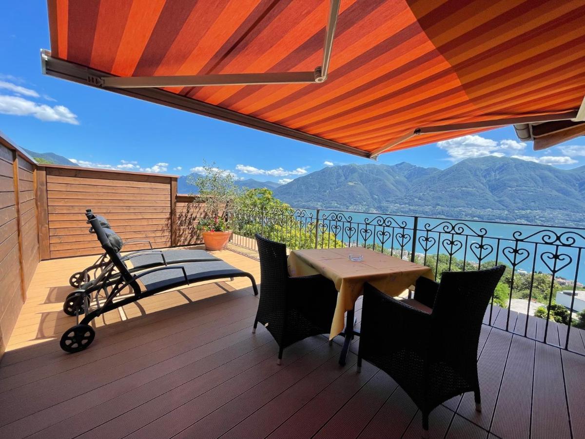 Boutique Hotel Albergo Brione Minusio Exterior foto