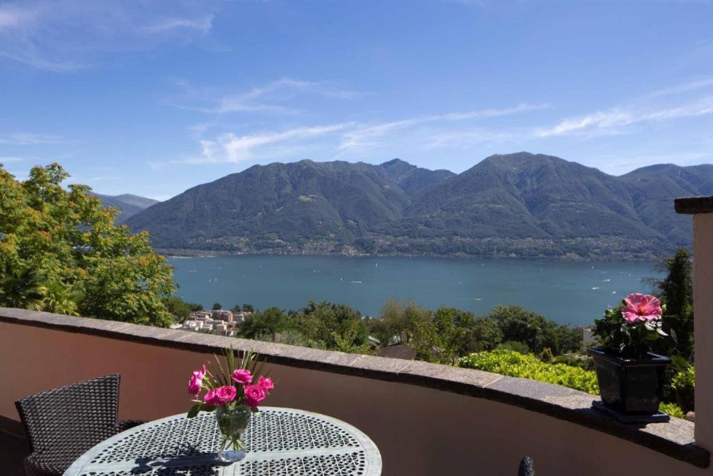 Boutique Hotel Albergo Brione Minusio Exterior foto