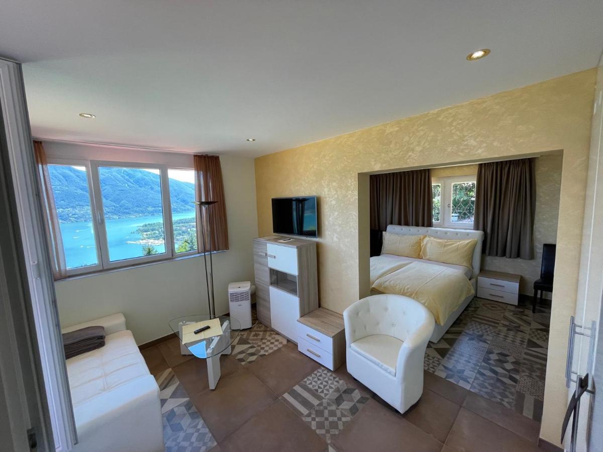 Boutique Hotel Albergo Brione Minusio Exterior foto