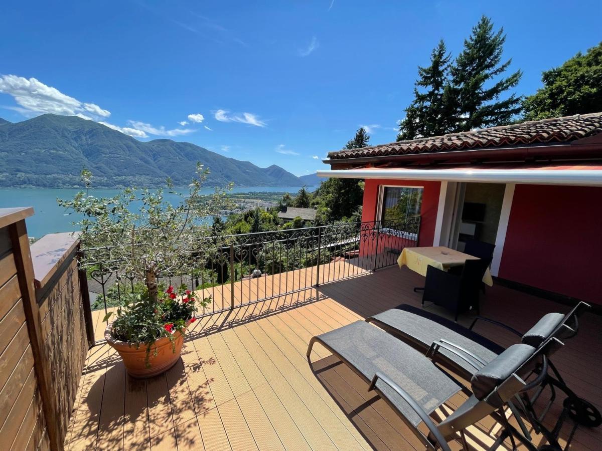 Boutique Hotel Albergo Brione Minusio Exterior foto