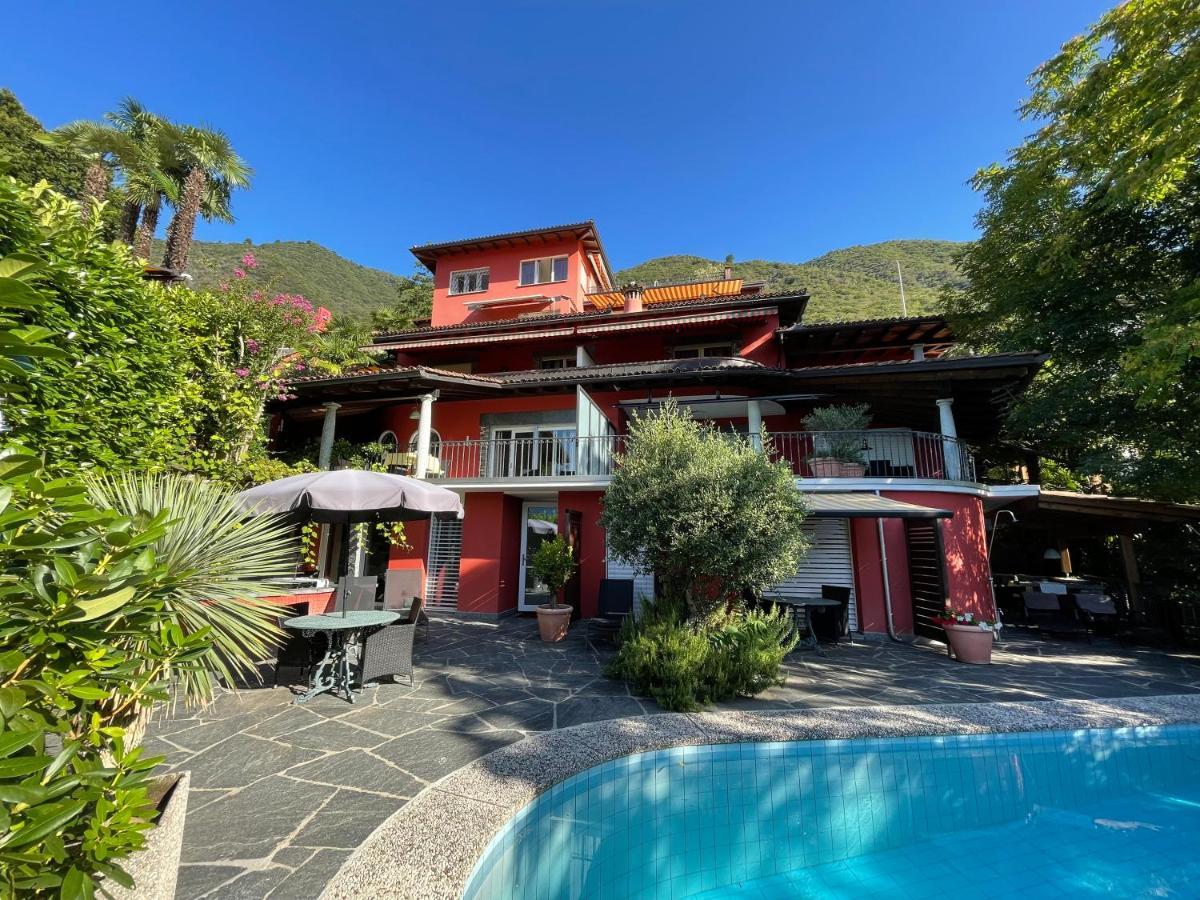 Boutique Hotel Albergo Brione Minusio Exterior foto