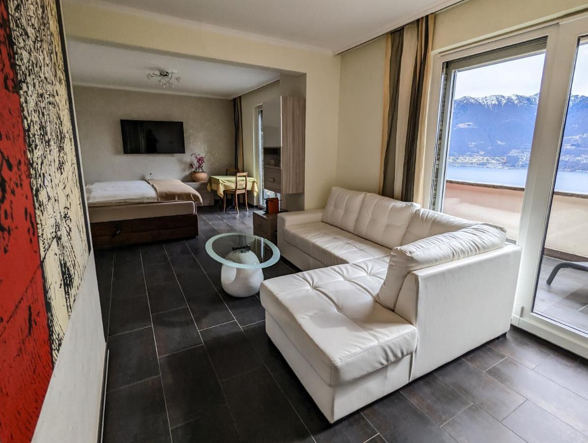 Boutique Hotel Albergo Brione Minusio Exterior foto
