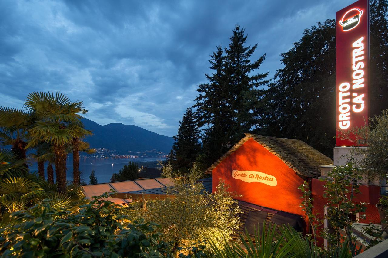 Boutique Hotel Albergo Brione Minusio Exterior foto