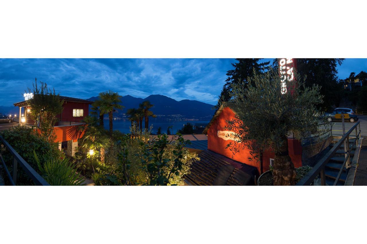Boutique Hotel Albergo Brione Minusio Exterior foto