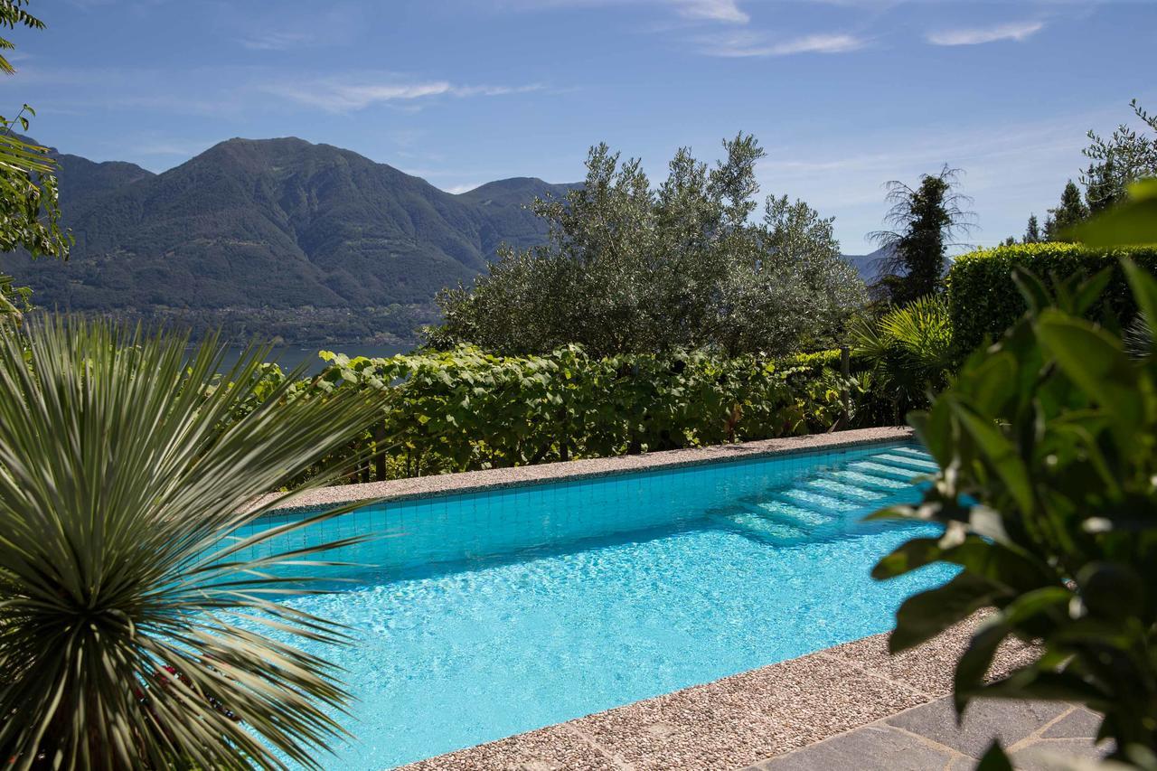 Boutique Hotel Albergo Brione Minusio Exterior foto