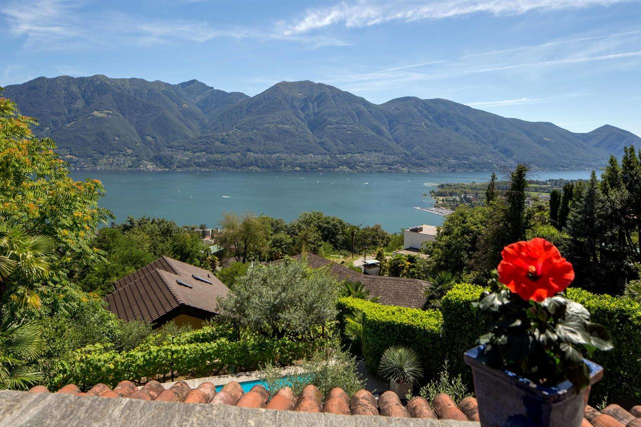 Boutique Hotel Albergo Brione Minusio Exterior foto