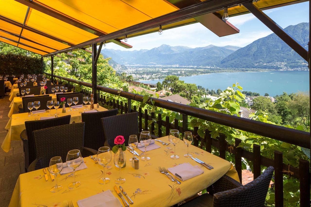 Boutique Hotel Albergo Brione Minusio Exterior foto