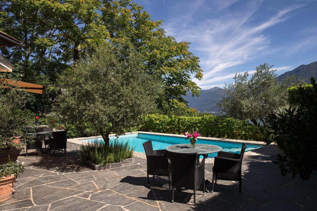 Boutique Hotel Albergo Brione Minusio Exterior foto