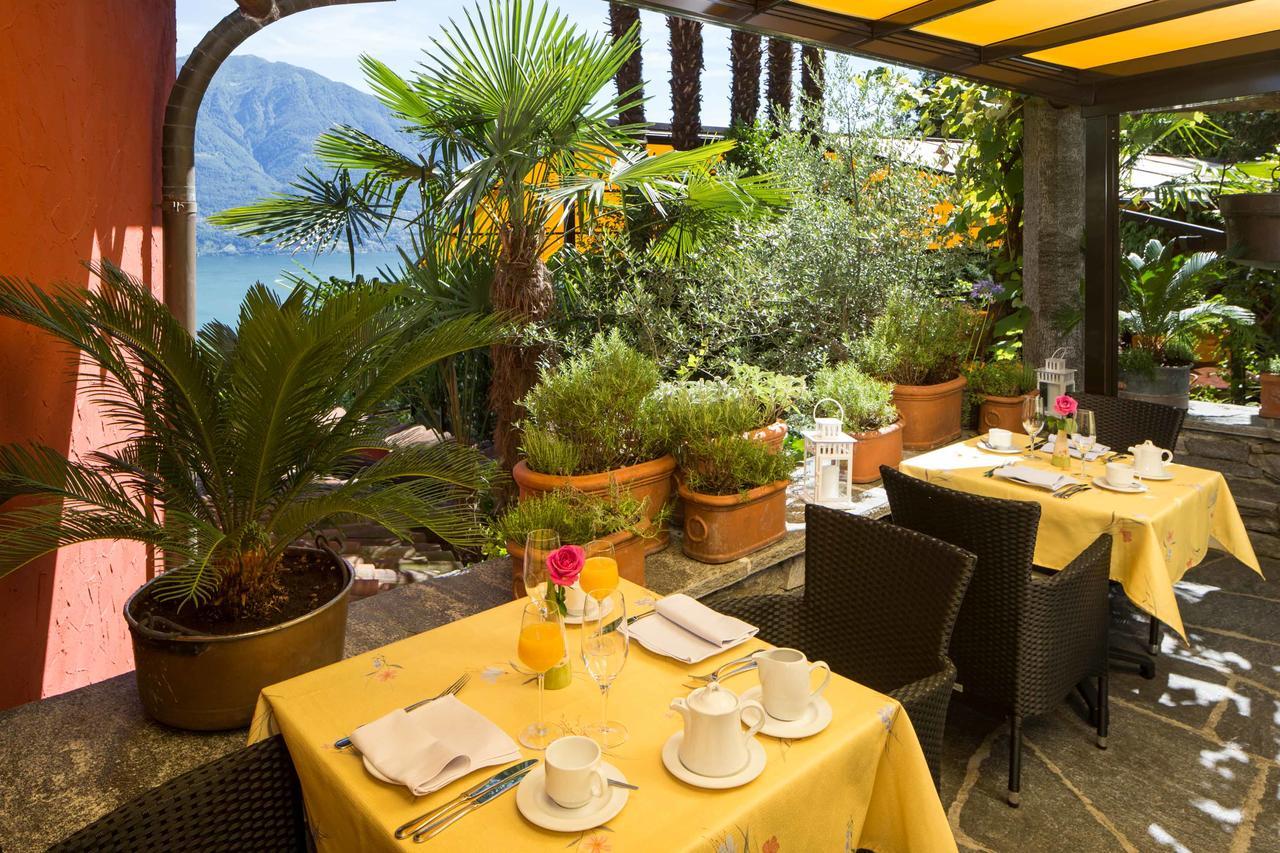 Boutique Hotel Albergo Brione Minusio Exterior foto